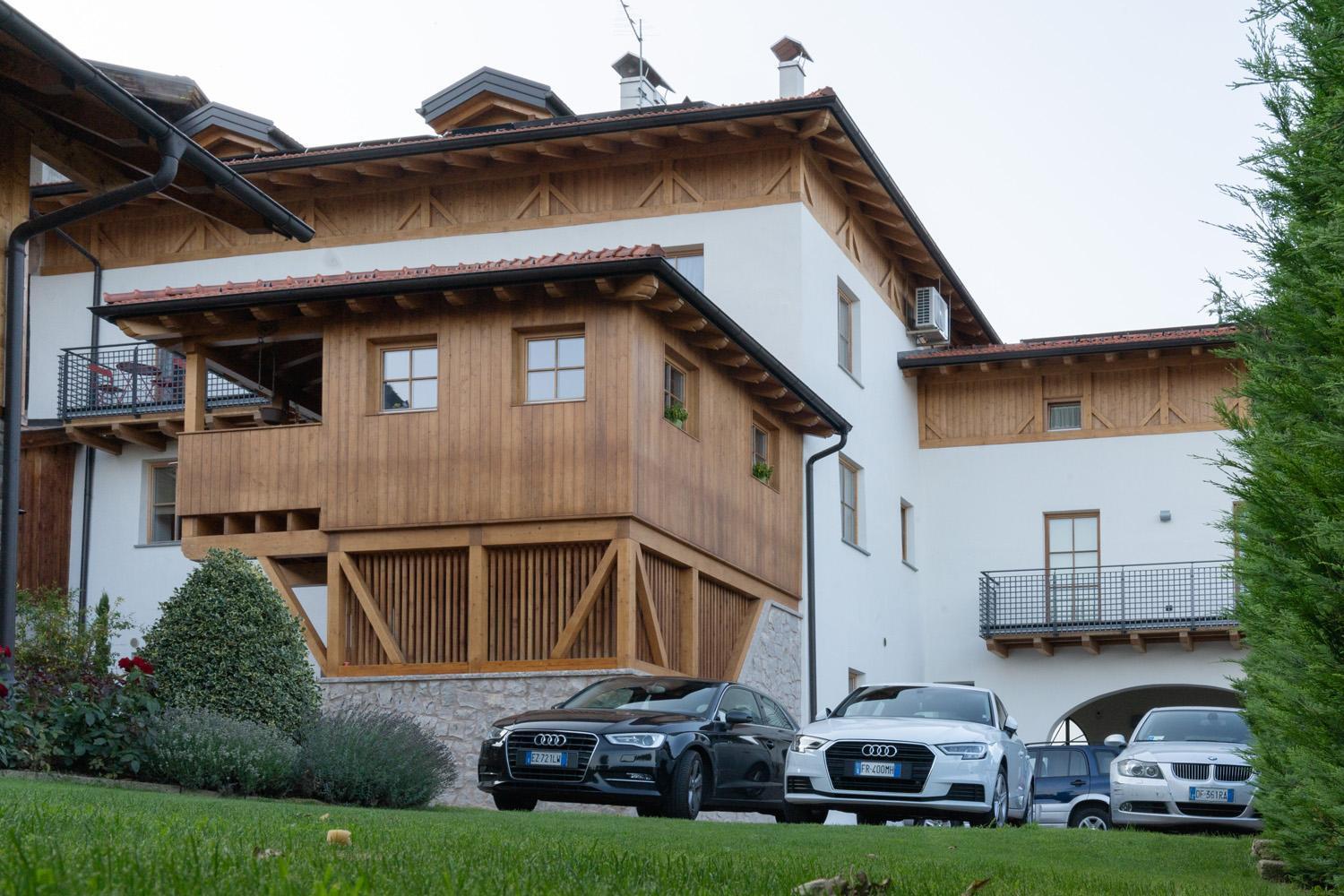Вилла Agritur La Crucola Флавон Экстерьер фото