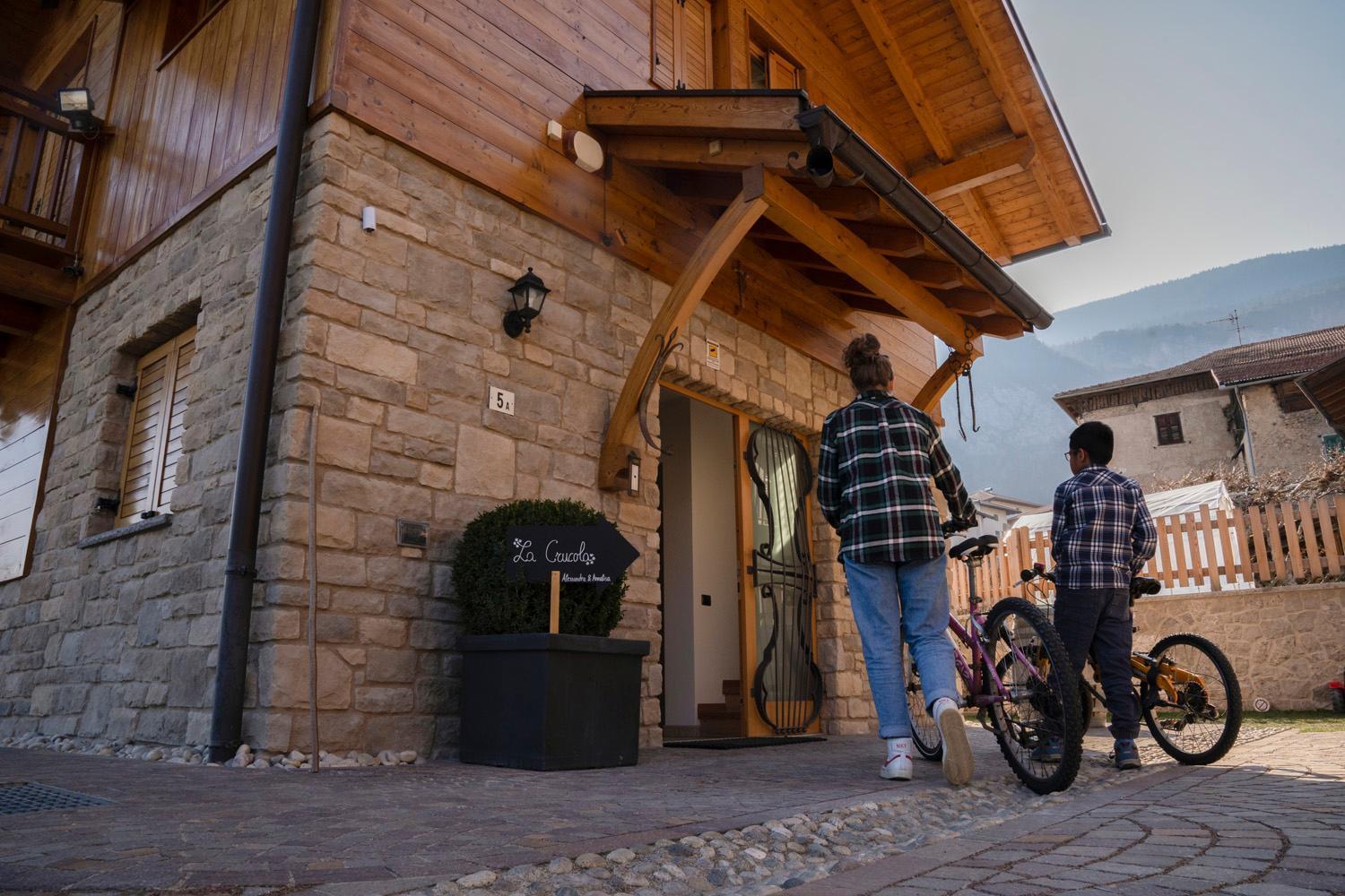 Вилла Agritur La Crucola Флавон Экстерьер фото